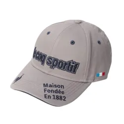 Mũ Golf Le Coq Sportif Maison Fondée En1882 QGBVJC00 GY00 Màu Xám