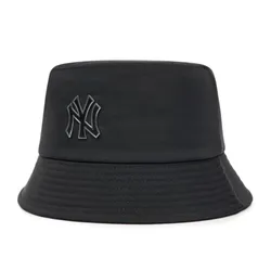 Mũ MLB Bucket Nylon New York Yankees 3AHT0123N-50BKS Màu Đen Size 57