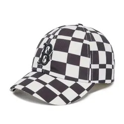 Mũ MLB Checkerboard Boston Red Sox 3ACPCC13N-43BKS Màu Đen Trắng