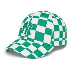 Mũ MLB Checkerboard Unstructured Ball Cap New York Yankees 3ACPCC13N-50GND Màu Xanh Trắng