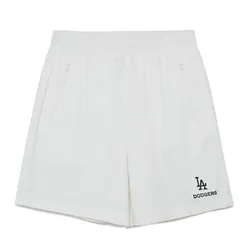 Quần Short MLB Basic Medium Logo LA Dodgers 3ASMB0333-07WHS Màu Trắng