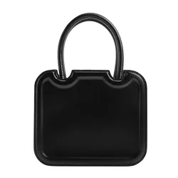 Túi Tote Charles & Keith CNK Perline Double Handle Sculptural Tote Bag Black 30781598 Màu Đen