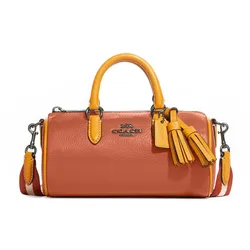 Túi Trống Coach Lacey Crossbody CB876 Màu Nâu Vàng
