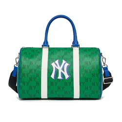 Túi Trống MLB Dia Poritiv Coated Canvas Rich New York Yankees 3ABWM013N-50GNM Màu Xanh Green Size M