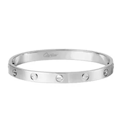 Vòng Đeo Tay Jewery Luxury Bản To Màu Bạc
