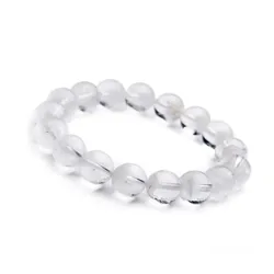 Vòng Đeo Tay LiLi Jewelry Thạch Anh Ưu Linh Trắng 7A LILI_572858 Màu Trắng Kích Thước Đá 8mm