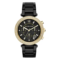 Đồng Hồ Nữ Michael Kors Lexington Unisex Watch MK6107 Màu Đen