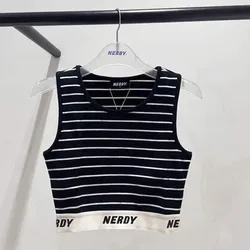 Áo Ba Lỗ Nữ Nerdy Tank Top Màu Đen