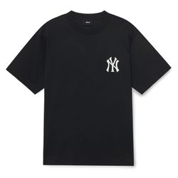Áo Phông MLB Illusion Clipping New York Yankees Tshirt 3ATSU2033-50BKS Màu Đen Size M