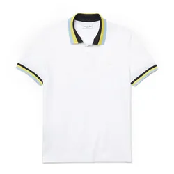 Áo Polo Nam Lacoste Slim Fit Light Breathable Piqué Polo PH7658 Màu Trắng Size S