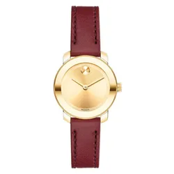Đồng Hồ Nữ Movado 3600343 Màu Đỏ Vàng
