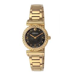 Đồng Hồ Nữ Versace Mini Vanity Watch VEAA00518 27mm Màu Vàng Gold