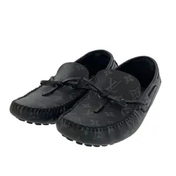 Giày Lười Nam Louis Vuitton LV Arizona Mocassin 1A441U Màu Đen Size 7