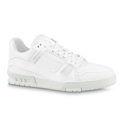Giày Sneaker Nam Louis Vuitton LV Trainer Màu Trắng Size 41