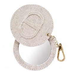 Gương Trang Điểm Nữ Dior Beauty Pocket Compact Mirror Màu Kem