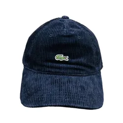 Mũ Lacoste Corduroy Cap Màu Xanh Đậm