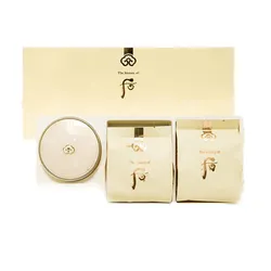 Set Phấn Phủ Whoo Gongjinhyang Mi Luxury Golden Cushion Glow Special 3 Món