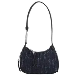 Túi Đeo Vai Karl Lagerfeld K/Bridge Denim Bag Màu Xanh Denim Đậm Size 18