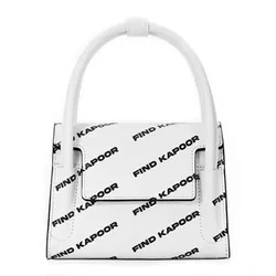 Túi Xách Tay Nữ Find Kapoor Marty Bag 18 Lettering White Màu Trắng