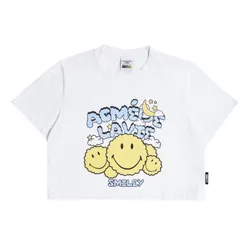 Áo Croptop Acmé De La Vie ADLV Croptop T-shirt Màu Trắng