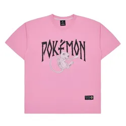 Áo Phông Acmé De La Vie ADLV Pokemon Mew Short Sleeve Tshirt Màu Hồng