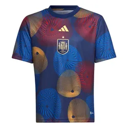 Áo Phông Nam Adidas Blue Spain Pre-Match Jersey HF1422 Phối Màu