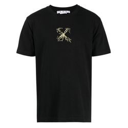 Áo Phông Nam Off-White Black With Logo Arrows Motif Printed Tshirt OMAA120S23JER0021017 Màu Đen
