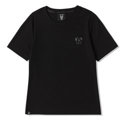 Áo Phông Nữ LifeWork Ribbed Crop Tshirt LW232TS803 Màu Đen
