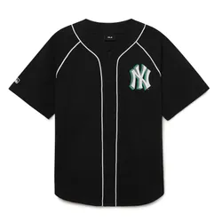 Áo Sơ Mi MLB Sunny Beach New York Yankees 3ABSR0133-50BKS Màu Đen