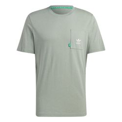 Áo Thun Nam Adidas Originals Essentials+ Hemp T-Shirt HR2955 Màu Xanh Lá Nhạt