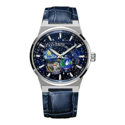 Đồng Hồ Nam I&W Carnival IW708G Blue-SC Màu Xanh Navy
