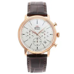 Đồng Hồ Nam Orient RA-KV0403S10B 42.5mm Màu Nâu Vàng