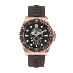 Đồng Hồ Nam Philipp Plein $Kull Diver Watch AABA-MWS0054-PXV037N_04 Màu Vàng Hồng