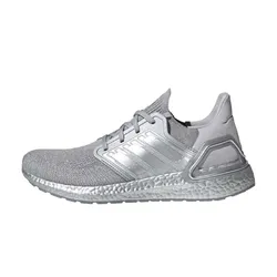 Giày Thể Thao Adidas Ultraboost 20 Silver Metallic Màu Xám Size 44