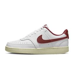 Giày Thể Thao Nike Court Vision Low ‘White Red Gold’ DH3158-106 Màu Trắng Đỏ Size 37.5