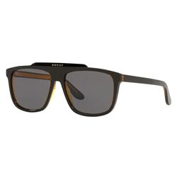 Kính Mát Nam Gucci Grey Square Men's Sunglasses GG1039S 001 58 Màu Xám Đen