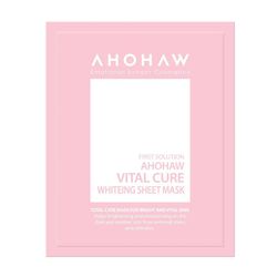 Mặt Nạ Giấy Dưỡng Trắng Da Ahohwa Vital Cure Whitening Sheet Mask 30ml ( 1 miếng)