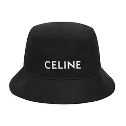 Mũ Celine Bucket Hat In Gabardine Cottonultra Black Màu Đen Size S