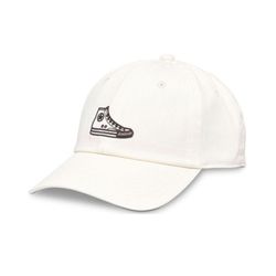 Mũ Converse High Top Sneaker Patch Baseball Hat - 10023501-A02 Màu Trắng