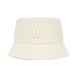 Mũ MLB Bucket  W New York Yankees 3AHT6612N-50NBL Màu Kem