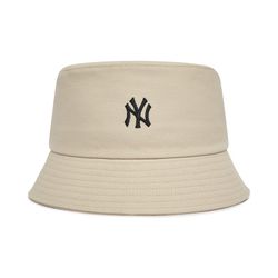 Mũ MLB Bucket New York Yankees 3AHT7702N-50BGL Màu Kem Size 57
