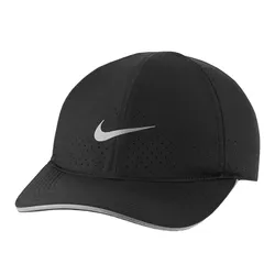 Mũ Nike Dri-FIT AeroBill Featherlight Perforated Running Cap DC3598-010/DC4090-010 Màu Đen