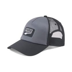 Mũ Puma Logo Trucker Hat 024033 01 Màu Đen Xám