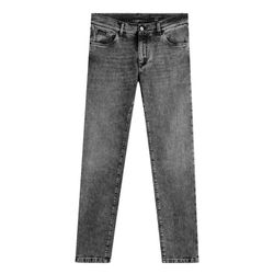 Quần Jeans Nam Dolce & Gabbana D&G Grey Tag Black Dáng Slim GY07CD G8HD8 S9001 Màu Xám Size 50