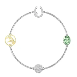 Vòng Đeo Tay Nữ Swarovski Remix Medium Wish Bracelet 5432672 Màu Bạc Size M
