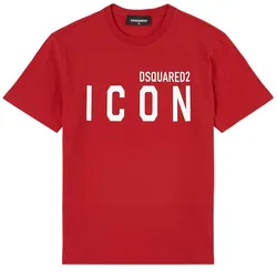 Áo Phông Dsquared2 Red Icon Print T-Shirt 770937_DQ405 Màu Đỏ