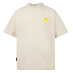 Áo Phông Nữ 13 De Marzo Allover Smiley Palda Bear Tee Winter 13DM-ASPBWWT Màu Be Size S