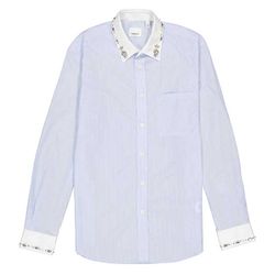 ao-so-mi-nam-burberry-men-s-pale-blue-camberwell-classic-fit-embellished-cotton-mau-xanh-ke