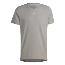 Áo Thun Nam Adidas Own The Run Heather Tee Tshirt HN0801 Màu Xám