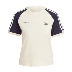 Áo Thun Nữ Adidas Sporty & Rich Tee Tshirt IN5251 Màu Kem
